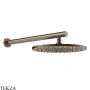 Gessi 316 SHOWER Верхняя душевая лейка D30 с креплением 54145-761, Coffee Bronze Brushed PVD