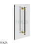 Gessi Jacqueline Полотенцедержатель для крепления на стекло, 45 см 77735-727, шампань Brushed