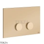 Gessi ANELLO Клавиша смыва для инсталляции SANIT, Villeroy&Boch 54631-735, Warm Bronze PVD