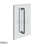 Gessi Perle Полотенцедержатель для крепления на стекло, 30 см 74631-706, black хром глянец