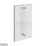 Gessi Perle Полотенцедержатель для крепления на стекло, 45 см 74633-031, хром глянец