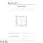 ArtCeram Rodolfo раковина подвесная/накладная The.Saniglaze ROL003 05 34, белый матовый