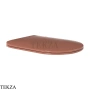 Flaminia Astra сиденье с крышкой SLIM с микролифтом 35,5×45,5×3,6 см, терракотовый Terracotta глянец