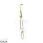 Gessi INCISO SHOWER Душевой гарнитур-штанга с выводом воды 58142-710, Brass PVD
