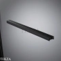 Radaway Alienta SD II Душевая кабина прямоугольная раздвижная 90х80 см, 10192980-54-01, черный матовый