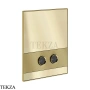 Gessi Клавиша смыва для инсталляции Geberit Sigma 8 и Sigma 12 56611-727, шампань Brushed