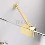 Radaway Essenza Pro PNJ II Шторка на ванну одностворчатая неподвижная 100 см, 10101100-09-01, золото глянец