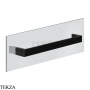 Gessi Rettangolo Полотенцедержатель для крепления на стекло, 45 см 20963-706, Black Metal PVD