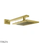 Gessi Rettangolo shower Верхний душ с кронштейном 20148-716, Gold Br. PVD