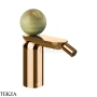 Gessi Perle Смеситель для биде с донным клапаном 74567-735, бронза глянец