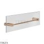 Gessi RILIEVO Полотенцедержатель для крепления на стекло, 60 см 59566-030, Copper PVD