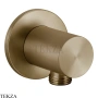 Gessi 316 SHOWER Вывод воды для ручного душа 54269-791, Deep Bronze Brushed PVD