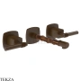 Gessi Jacqueline Смеситель для раковины, внешняя часть 77090-845, бронза Dark Brush