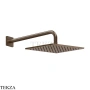 Gessi RILIEVO Верхняя душевая лейка с кронштейном 59158-761, Coffee Bronze Brushed PVD