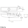 Kohler Undertone Мойка для кухни длинная K-3188-NA, нержавеющая сталь