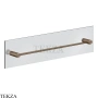 Gessi 316 ACCESSORIES Полотенцедержатель для крепления на стекло, 60 см 54925-761, Coffee Bronze Brushed PVD