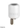 Gessi Goccia Стакан настенный, белая керамика 38007-761, Coffee Bronze Br. PVD