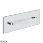 Gessi Perle Полотенцедержатель для крепления на стекло, 30 см 74911-031, хром глянец