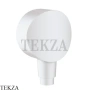 Hansgrohe Fixfit S Шланговое подсоединение с клапаном обратного тока 26453700, белый матовый