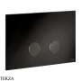 Gessi Total look Клавиша смыва для инсталляции SANIT, Villeroy&Boch, 54619-706, Black Metal PVD