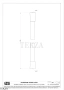 Gessi Шланг душевой сromalux 150 см, с оболочкой ПВХ 01637-761, Coffee Bronze Brushed PVD