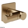 Gessi Incastri Держатель для душевой лейки поворотный 73060-791, бронза Deep
