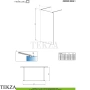 Radaway Modo I Factory Душевая перегородка 140 см, 388144-54-57, черный матовый