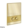 Gessi Ludovica Клавиша смыва для инсталляции Geberit omega 12 76615-716, золото Brushed