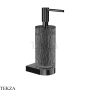 Gessi Incastri Дозатор для мыла настенный, Light smoke 75413-706, black хром глянец