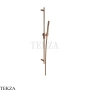 Gessi Incastri Штанга в комплекте с душевой лейкой и шлангом 75042-708, медь Brushed