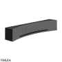 Gessi Haute Culture Shower Настенный душевой излив с эффектом водопада 57595-706, black хром глянец