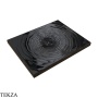 Flaminia Water Drop душевой поддон 90×72×5,5 см, чёрный глянец