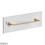 Gessi ANELLO Полотенцедержатель для крепления на стекло, 45 см 63826-735, Warm Bronze PVD