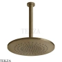 Gessi 316 SHOWER Верхняя душевая лейка с креплением под размер 54150-791, Deep Bronze Brushed PVD