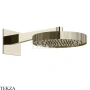 Gessi Incastri Верхняя лейка D30 с кронштейном из стены 75168-720, никель глянец