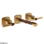Gessi Jacqueline Смеситель для раковины, внешняя часть 77090-726, бронза Brushed