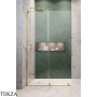Radaway Furo SL Walk-in Душевая дверь 58,8 см, правая, 10306588-09-01R, золото глянец