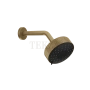 Gessi INGRANAGGIO Верхняя лейка D12,9 с кронштейном из стены, 63556-791, Deep Bronze Brushed PVD