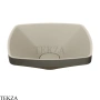 Gessi Jacqueline Раковина настольная, без перелива 77610-707, black хром Brush