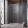Radaway Essenza Pro Walk-in Душевое ограждение Walk-in неподвижное 95 см, 10103095-99-01, брашированное золото