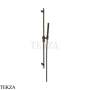 Gessi ANELLO Штанга в комплекте с душевой лейкой 63484-845, Dark Bronze
