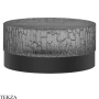 Gessi Incastri Мыльница настольная, Light smoke 75425-299, черный матовый