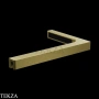 Radaway Modo SL PNJ II Шторка на ванну неподвижная одностворчатая 90 см, левая L, 10316090-99-01L, брашированное золото