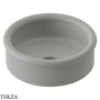 ArtCeram Brera раковина накладная круглая BRL001 60 00, Gravel матовый