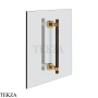 Gessi Jacqueline Полотенцедержатель для крепления на стекло, 20 см 77731-726, бронза Brushed