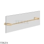 Gessi RILIEVO Полотенцедержатель для крепления на стекло, 45 см 59564-735, Warm Bronze PVD