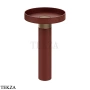 Gessi Pelle Tresse Раковина отдельностоящая, слив в пол, без перелива 78607-447, Red Cherry/ Coffee Bronze Br. PVD