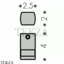Colombo Lulu Крючок для халата и полотенец LC57.CR, хром глянец