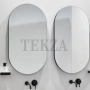 CIELO CATINO OVAL MIRROR Зеркало овальное CASPO BZ, рама Brushed Bronze