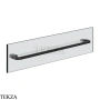 Gessi Perle Полотенцедержатель для крепления на стекло, 60 см 74915-299, черный матовый